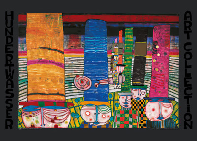 At bære hatte af Friedensreich Hundertwasser